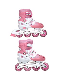 Buy 4-Wheel Stylish Skating Shoes L (39-42)cm in Saudi Arabia