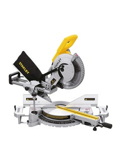 Buy 1800W Sliding Mitre Saw Yellow/Black/Silver 40x79x60cm in UAE