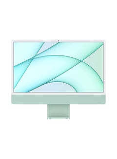 Buy iMac All In One Desktop With 24-Inch Retina 4.5K Display: M1 Chip With 8‑Core CPU And 8‑Core GPU Processer/8GB RAM/256GB SSD/Integrated Graphics English Green in UAE