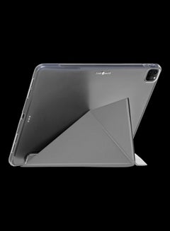 Buy Multi Stand Folio Case For iPad Pro 5th Generation 2021 12.9 Inch Grey in UAE