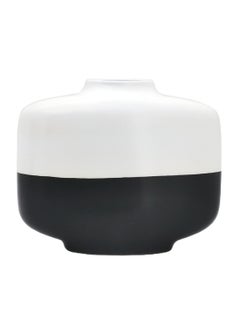 Buy Elegant Design Ceramic Vase Unique Luxury Quality Material For The Perfect Stylish Home N13-002 White/Black 41 x 22.5 x 33.5cm in Saudi Arabia