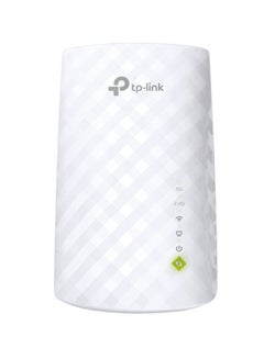 Buy RE200 AC750 Dual Band Mesh Wi-Fi Range Extender 433 Mbps 5GHz and 300Mbps 2.4GHz Speed White in Egypt