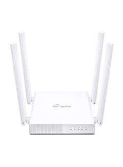 Buy Archer C24 AC750 Dual Band Wireless Router, 4 External Antennas, 1 WAN+4 LAN Ports, Multi-Mode 3 in 1,  Parental Controls White in UAE