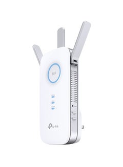 Buy RE550 AC1900 Dual Band WiFi Extender, Up to 1900Mbps, Internet Booster, Extend WiFi Range Further, Access Point Model, 3 External Antennas, High Speed Mode, Works with any Wi-Fi Router White in UAE