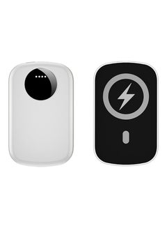 اشتري Magnetic Power Bank For iPhone 12/12 Pro/12 Pro Max 5000 مللي أمبير / ساعة White في الامارات