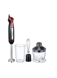 Buy Stainless Steel Stem Hand Blender With Chopper And Whisk 3-in-1 400W Korean Technology 600 ml 400 W DHB1540 Black in UAE