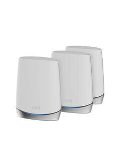 Buy Whole Home Tri Band Mesh WiFi 6 System White in UAE