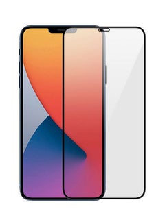 Buy Tempered Glass  for Apple iPhone XR Black/Clear in UAE