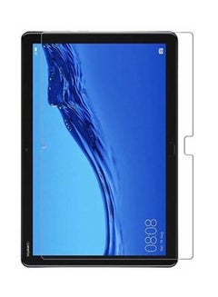 Buy Tempered Glass Screen Protector For Huawei MediaPad M5 Lite 15cm Clear in UAE