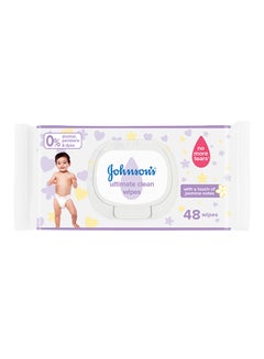 Buy Ultimate Clean Baby Wipes, Alcohol-Free - Pack of 48 in UAE