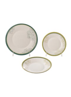 Buy 18-Piece Dinnerware Set White 28x28cm in Saudi Arabia