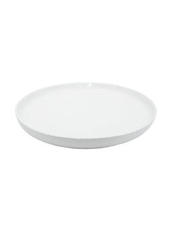 Buy Large Service Plate White 51x51cm in Saudi Arabia