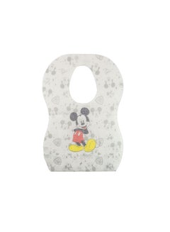 Buy 8-Piece Mickey Mouse Print Bibs in UAE