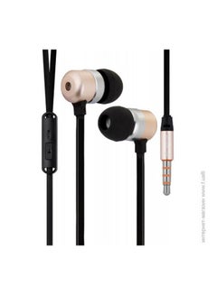 اشتري Wired HeadPhone For Phone With Mic Gold في مصر