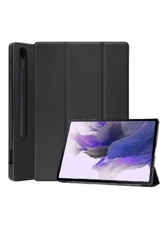 Buy Case Cover For Samsung Galaxy Tab S7 FE Folio Black in Saudi Arabia