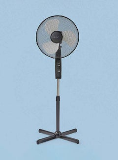 Buy Pedestal Stand Fan - 45 W 16 Inch With Remote Controller 45.0 W DREF-FS-40H Black in UAE