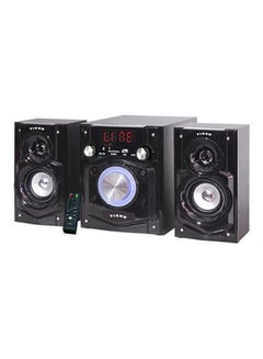 Buy Wooden Subwoofer System With Super Bass Sound Effect R-2030 Black in Egypt