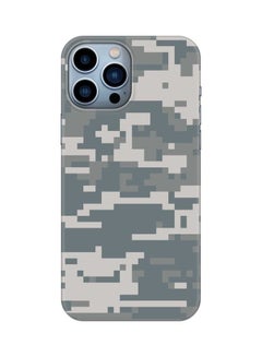 Buy Protective Case Cover for Apple iPhone 13 Pro Max Digital Camo in UAE