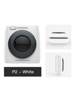 Buy Portable Mini Thermal Printer White in UAE