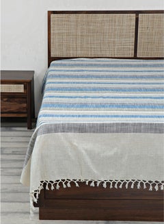اشتري Woven Bed Cover Riya Variation cotton Multicolour 150x250cm في الامارات