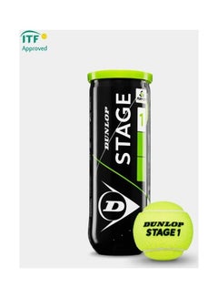 Buy Pack Of 3 Stage 01 Tennis Ball Can One in UAE