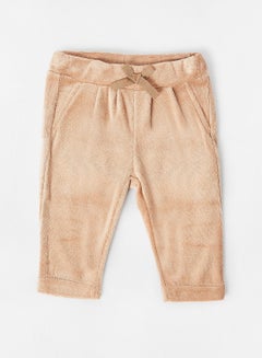 Buy Baby Elasticated Trousers Light Brown in Saudi Arabia