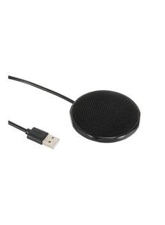 اشتري USB Desktop Omnidirectional Metal Microphone Black في السعودية