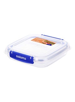 اشتري Klip It Plus Polypropylene Container, Square Blue 17.5oz-520ml في مصر