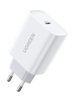 Buy Pd 30W Usb-C Wall Charger Eu White in Egypt