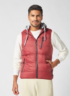 pink puffer vest mens