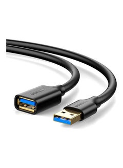 Buy Usb 3.0 Extension Male Cable 2M Black in Egypt