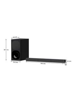 Buy Wireless Bluetooth Soundbar With Dolby Digital HT-S20R Black in Egypt