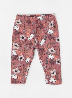 Buy Baby Floral Print Leggings Pink in Egypt