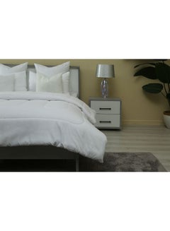 Buy Room Essential Tog Duvet microfiber White 135x200cm in UAE