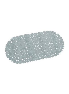 Buy Non Slip Shower Mat Grey 69x35cm in UAE