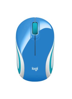 Buy M187 Ultra Portable Wireless Mouse, 2.4 GHz With USB Receiver, 1000 DPI Optical Tracking, 3-Buttons, PC / Mac / Laptop Red in Saudi Arabia
