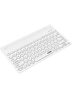 Buy 320I Bluetooth Keyboard 79 Keys USB Receiver 2.4G Wireless Technology White in UAE