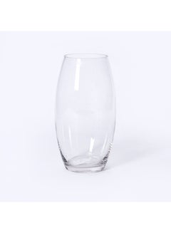 Buy Atlanta Glass Nike Vase Clear 9 x 13 x 35cm in UAE