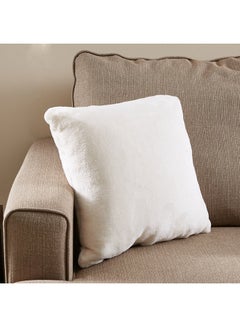 Buy Filled Cushion Polyester Cream 45x10x45centimeter in UAE