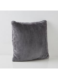 Buy Lavish Filled Cushion Polyester Silver 45x45centimeter in Saudi Arabia