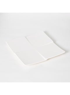 Buy Classic Quadra Platter White 23centimeter in UAE