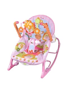 Buy Infant To Toddler Recliner Portable Foldable Unique Design Vibratonal Rocker For Baby in UAE