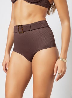 Buy Zola Bikini Brief Chocolate Brown in Saudi Arabia