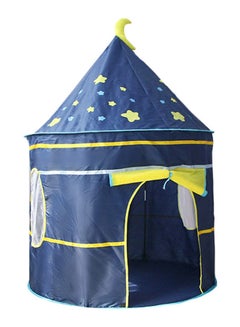 Buy Princess Folding Portable Castle Colourful Unique Design Play House Tent 105x135x105cm in Saudi Arabia