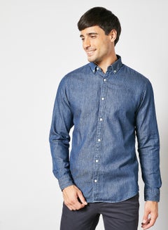 Buy Denim Shirt Blue in UAE