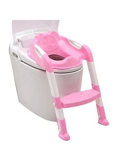 Buy Kids Toilet Seat With Adjustable Ladder in UAE