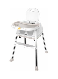 Buy 3 Gear Adjustable Portable Booster Seat Baby Dining Large Feeding Tray High Chair in UAE