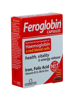 Buy Feroglobin Original 30 Capsules in Saudi Arabia