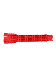 Buy 5-In-1 Multifunctional Double Head Wrench Red 26.00x3.00x7.00cm in Saudi Arabia