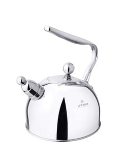 Buy Stainless Steel Whistling Kettle Silver in UAE